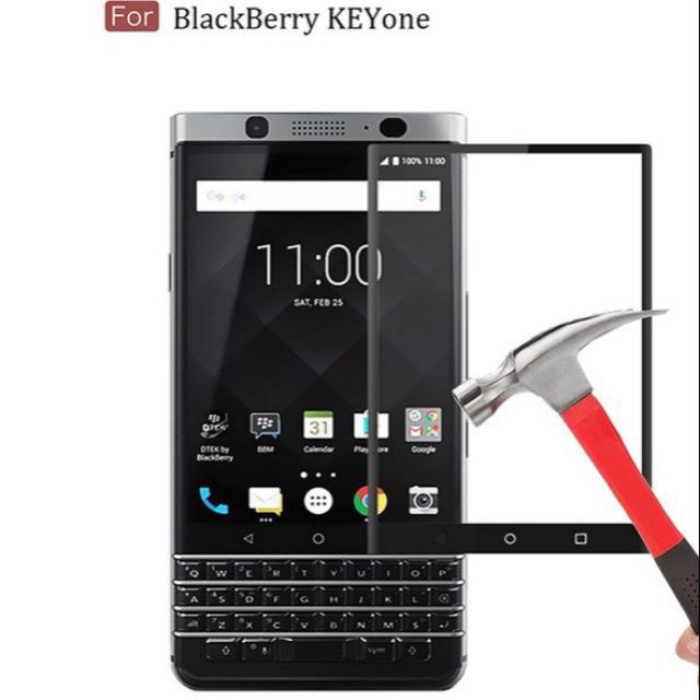 Kính Cường Lực 4D Blackberry Keyone Full Màn Hình Tặng Kèm Phụ Kiện Dán