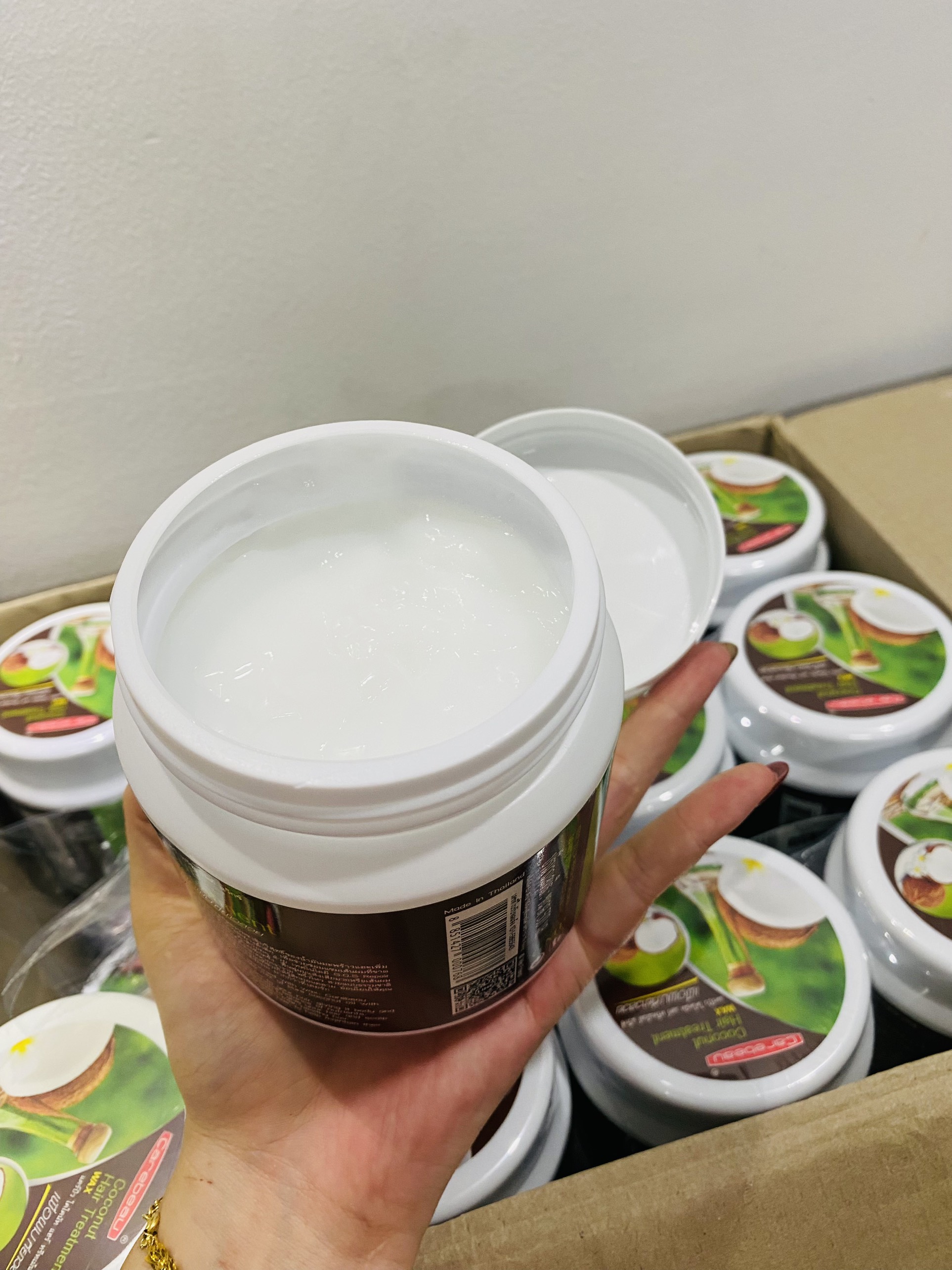 [CHÍNH HÃNG] Kem Ủ Tóc Dừa Non Carebeau Thái Lan 500ml