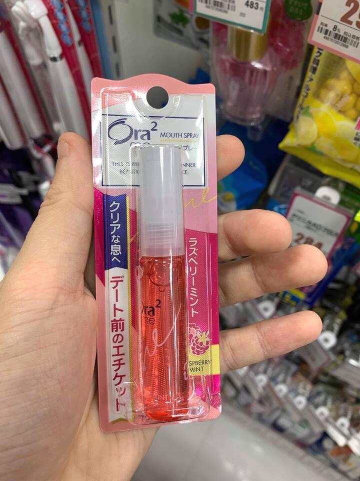 [HCM]Combo 2 chai Xịt thơm miệng Ora2 Breath Fine 5ml nội địa Nhật