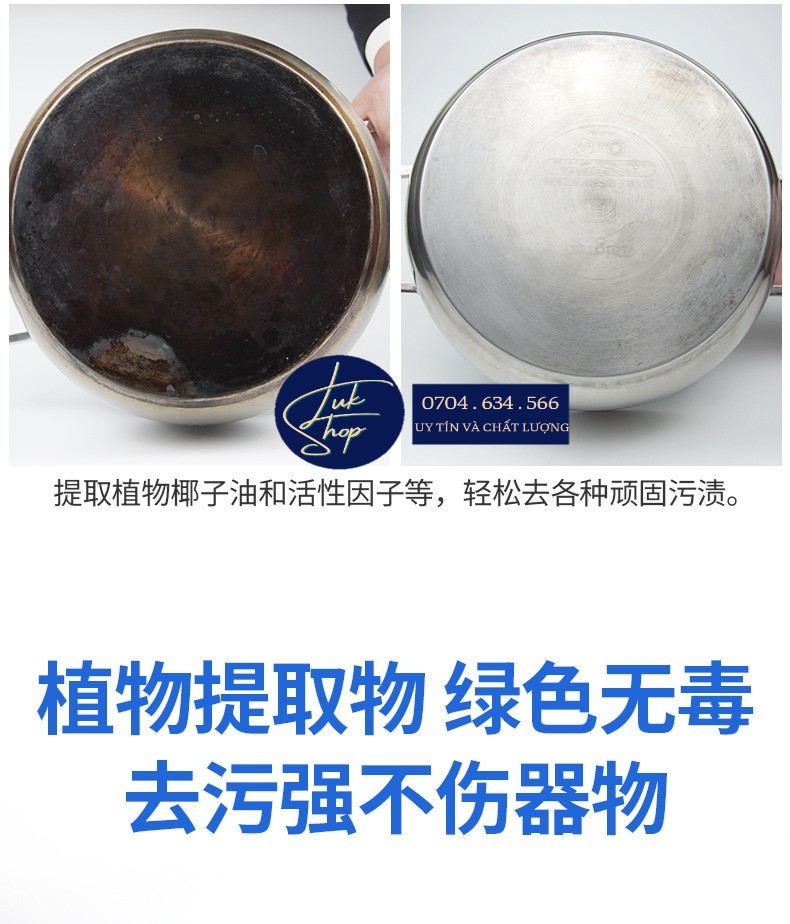 Bột Tẩy Rửa Xoong Nồi Siêu Sạch