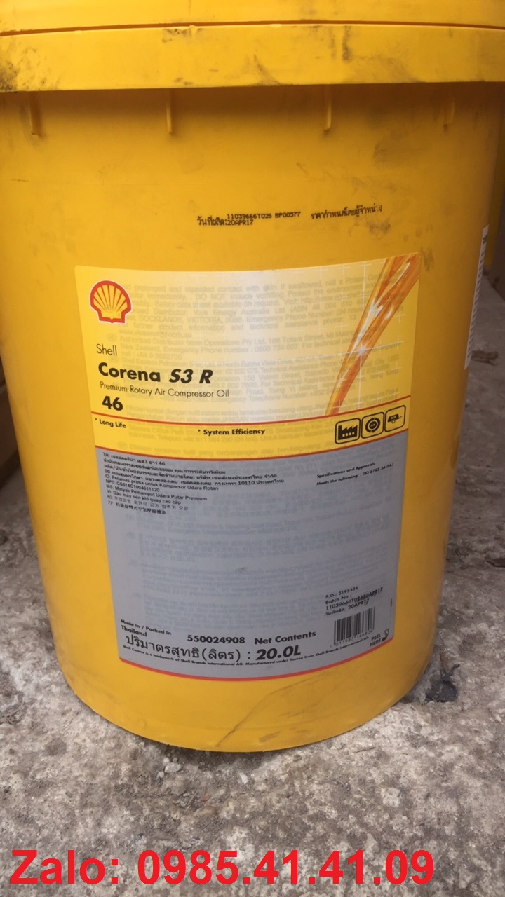 Dầu nén khí trục vít Shell Corena S3 R32 | Lazada.vn