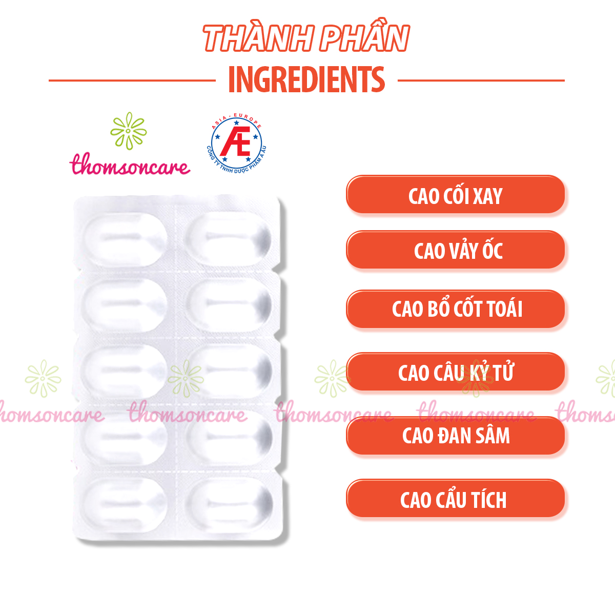 [COMBO 7 HỘP] Kim thính - Tăng cường thính lực, ù tai từ thảo dược [Kim Thinh]