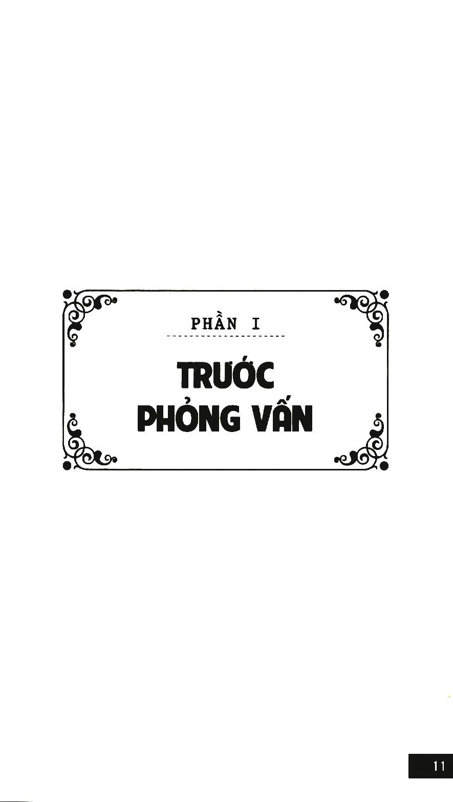 Thật đơn giản -  Phỏng vấn tuyển dụng