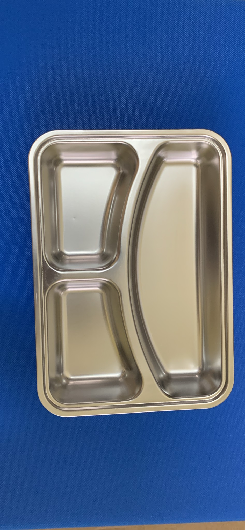 Khay cơm 3 ngăn sâu lòng inox cao cấp