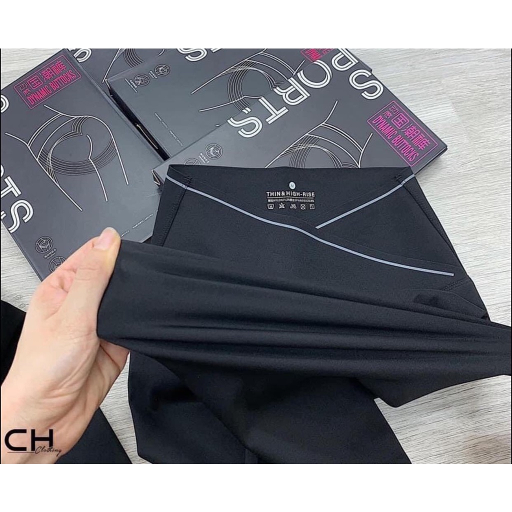Quần Legging Cạp Cao Gen Bụng Hot Hit M22