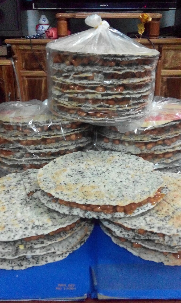 Kẹo cu đơ Hà Tĩnh (loại lớn - 5 cái/túi)