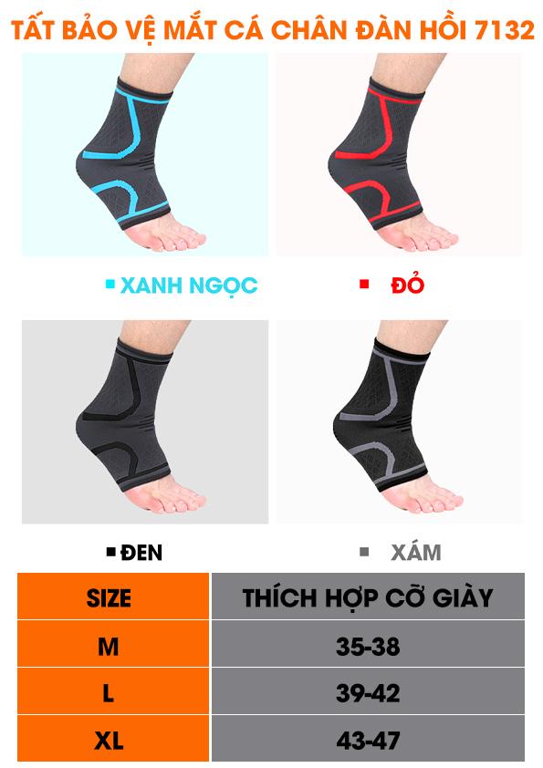 TẤT BẢO VỆ CỔ CHÂN AOLIKES AL7132