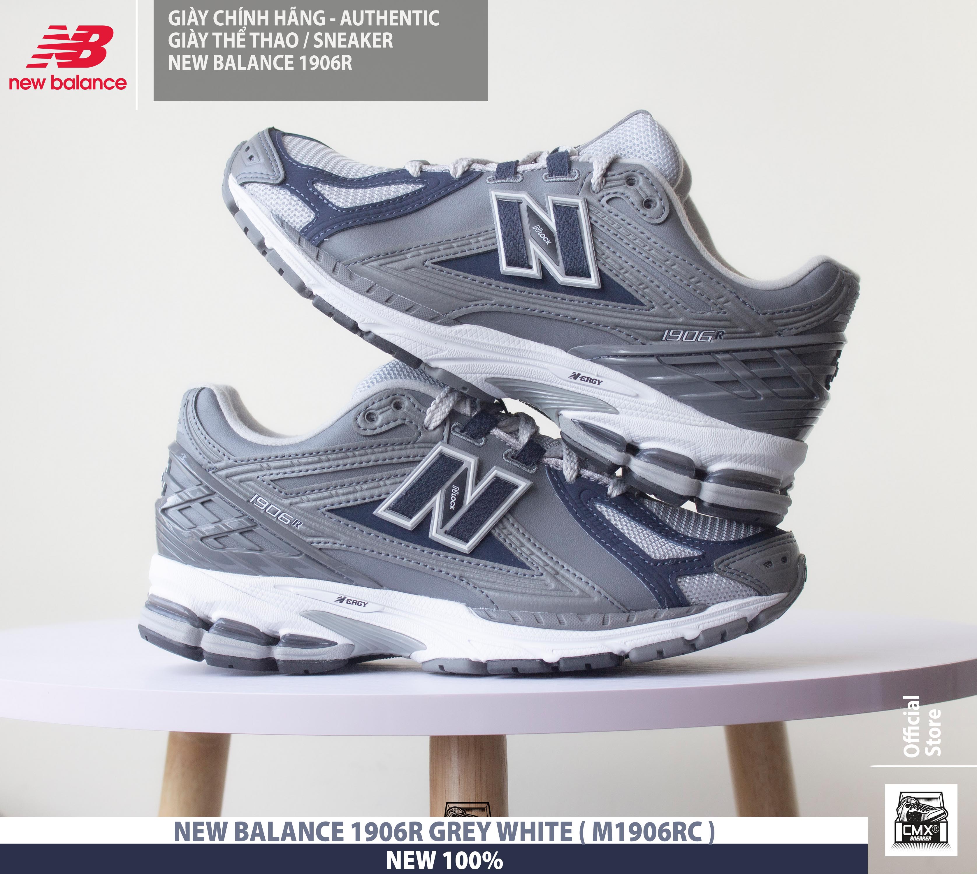 😘 [ HÀNG CHÍNH HÃNG ] Giày New Balance 1906R Steel Gray ( M1906RC ) - AUTHENTIC 100%