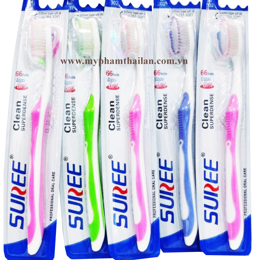 [HCM]Hộp bàn chải đánh răng Suree Thái Lan thùng 50 cây