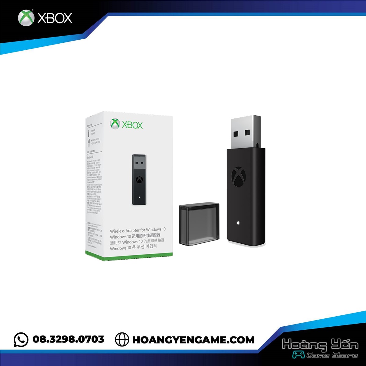 [HCM]Xbox Wireless Adapter Reciever Chính Hãng Microsoft