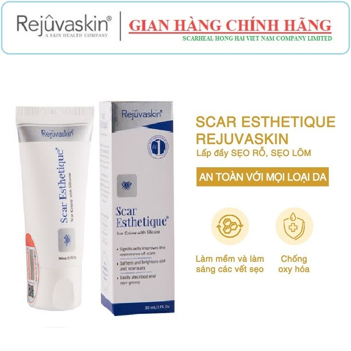 Kem sẹo scar esthetique 60ml xóa sẹo thâm, lấp đầy sẹo rỗ, sẹo lõm