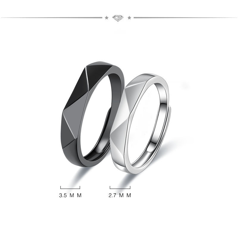 Nhẫn đeo tay zizzac đơn giản - NHShop