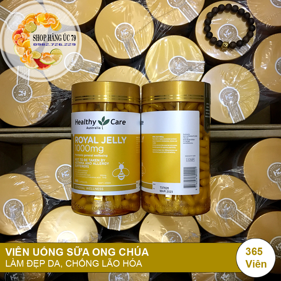 Sữa ong chúa Healthy Care của Úc