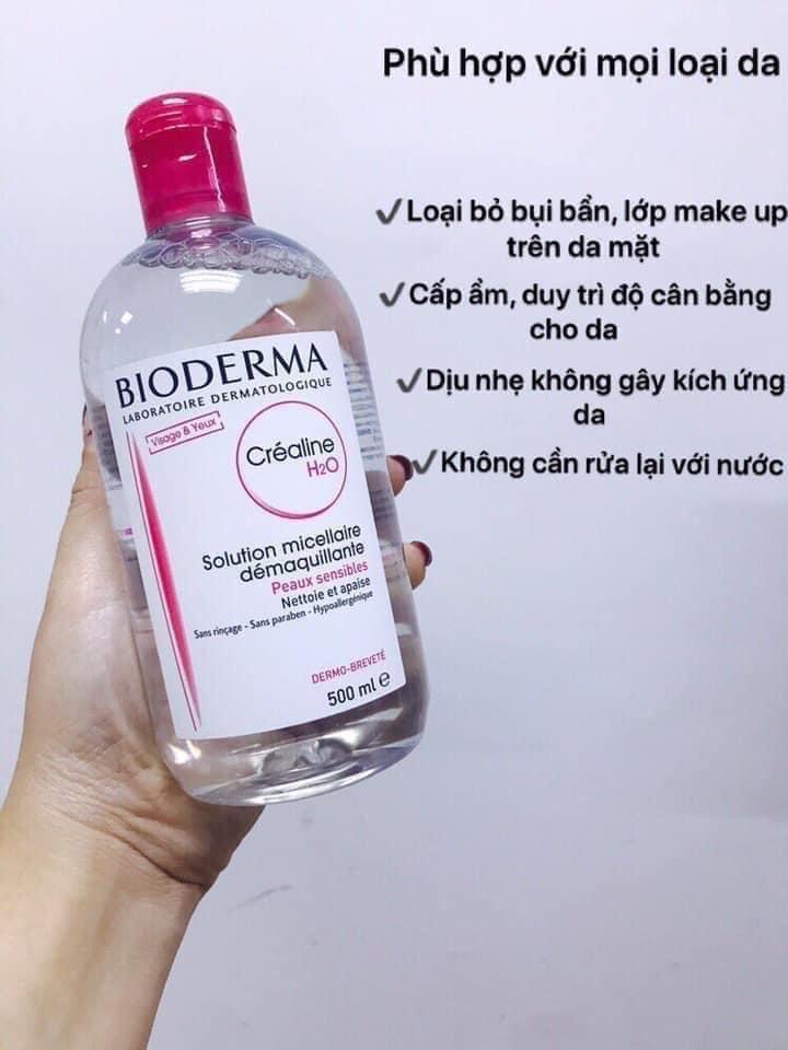 Tẩy trang BIODEMAR cho mọi loại da 500ml