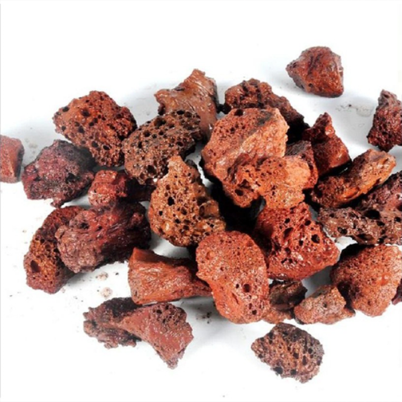 Đá nham thạch đỏ dùng cho hồ cá cảnh 1kg