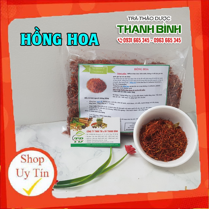 Hồng hoa 100g - hàng 100% tự nhiên