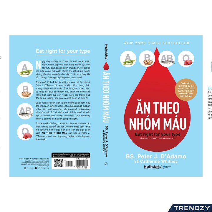 Sách - Ăn Theo Nhóm Máu [Alphabooks]