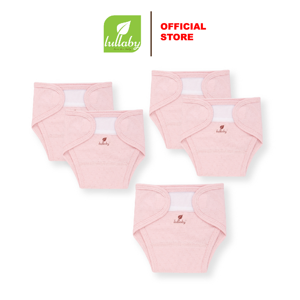 LULLABY - NH328M - Set 4 quần bỉm sơ sinh
