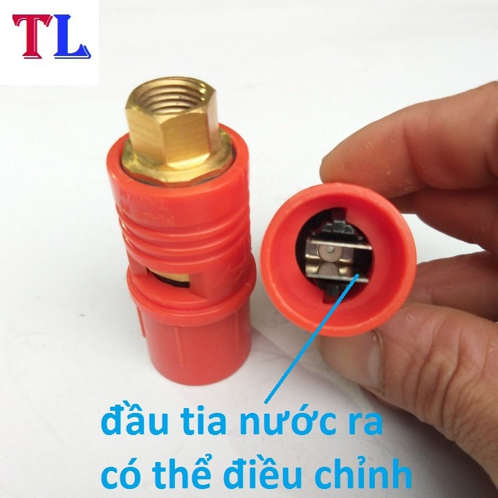 BÉC RỬA XE CAO ÁP MỎ VỊT REN 13MM 1.5MM