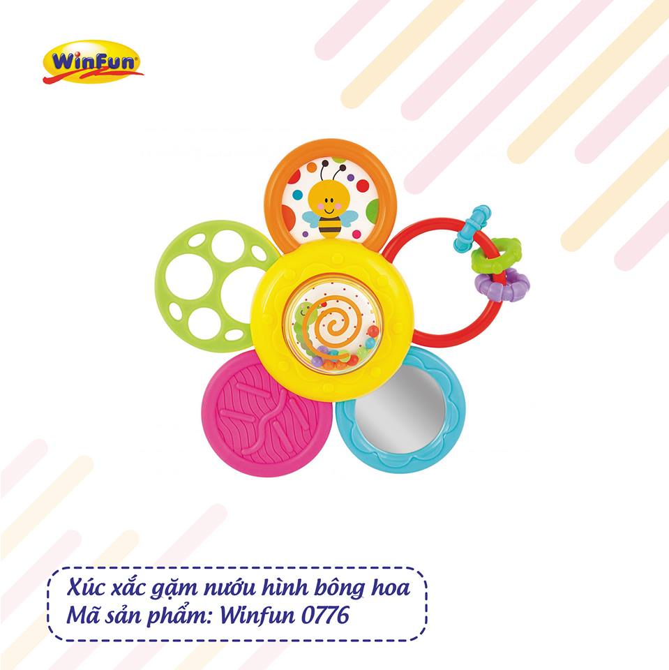 Xúc xắc bông hoa Winfun 0776