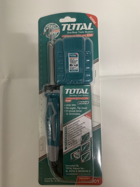 Tsili2001 Body Mỏ Hàn Chì Xài Pin 20V Total