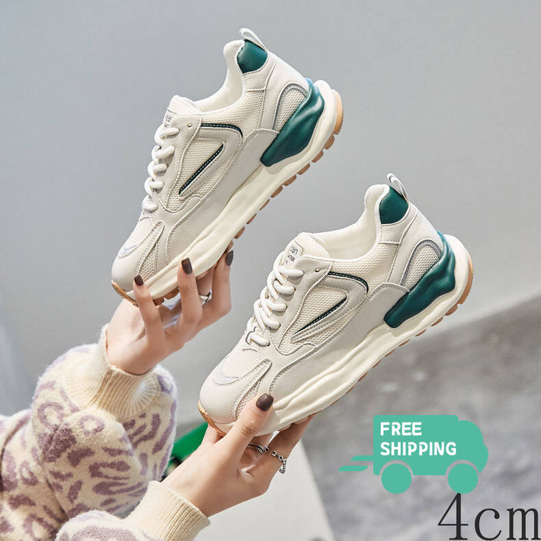 Sona shoes Store 【Free Shipping Miễn phí vận chuyển】 Xu hướng thời trang mới Da mềm khoe chân Giày bố nhỏ của phụ nữ Xu hướng thời trang 2023 Spring and Autumn Net Red Super Hot Ins All-match Chạy bộ, Đi làm, Đi học, Mua sắm, Hẹn hò, Thông thườ