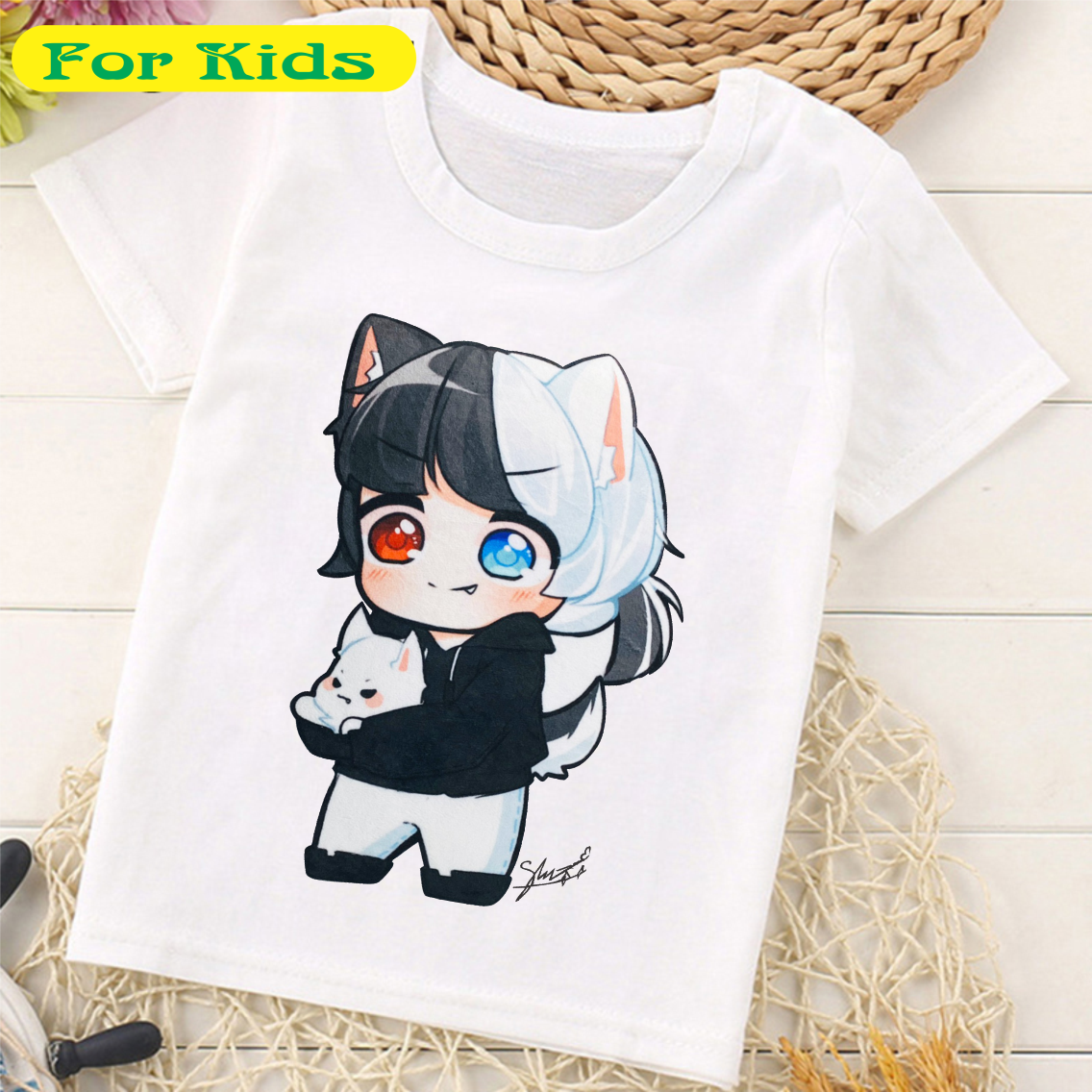 Áo Hero Team full nhân vật Sammy | Simmy | Phong Cận| MrVịt| Siro| Kamui| Kairon cho bé trai bé gái đủ size từ 10kg