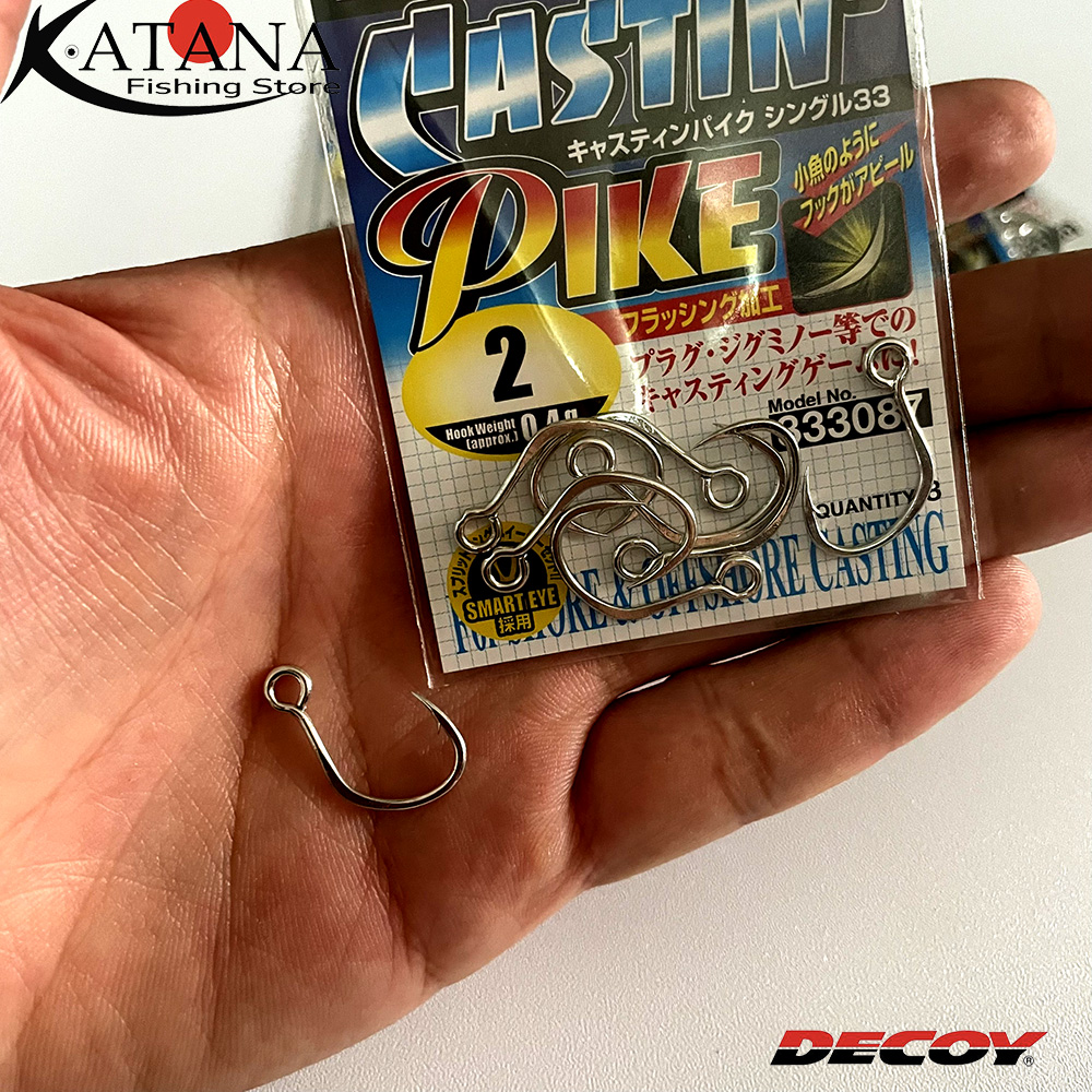 Lưỡi đơn câu lure mồi giả DECOY CASTIN' PIKE