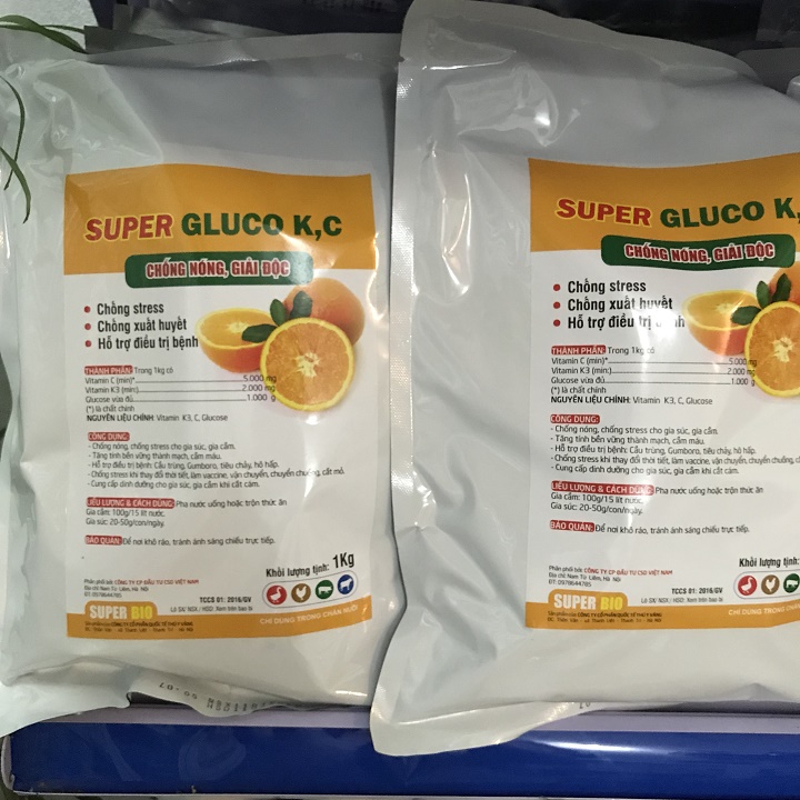 Điện giải Gluco KC 1kg