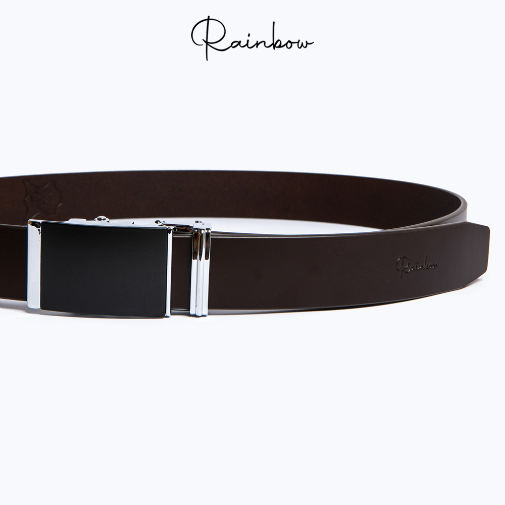 Thắt lưng nam thời trang Rainbow BELT-005-BLK màu đen