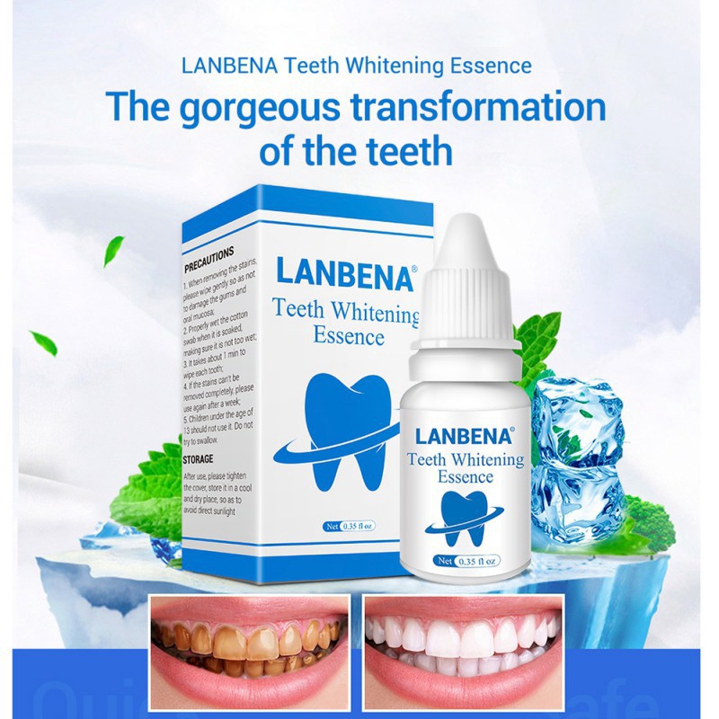 [HCM]Serum Làm Trắng Răng Tẩy Ố Vàng LANBENA