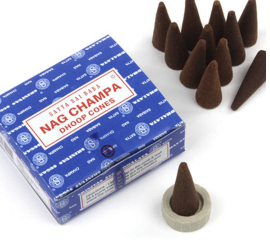 Nụ Nhang Trầm Ấn Độ (Satya Dhoop Incense Cones) l XÔ THƠM THANH TẨY