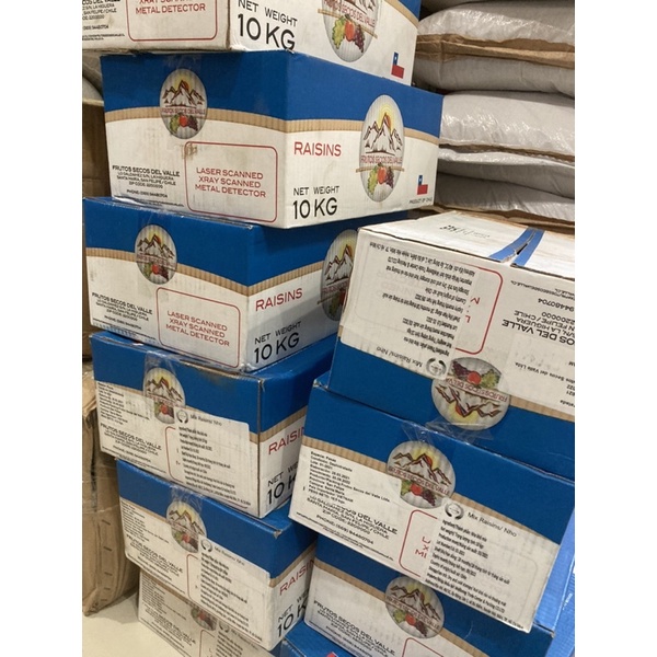 Nho khô 3 màu Chile 500g