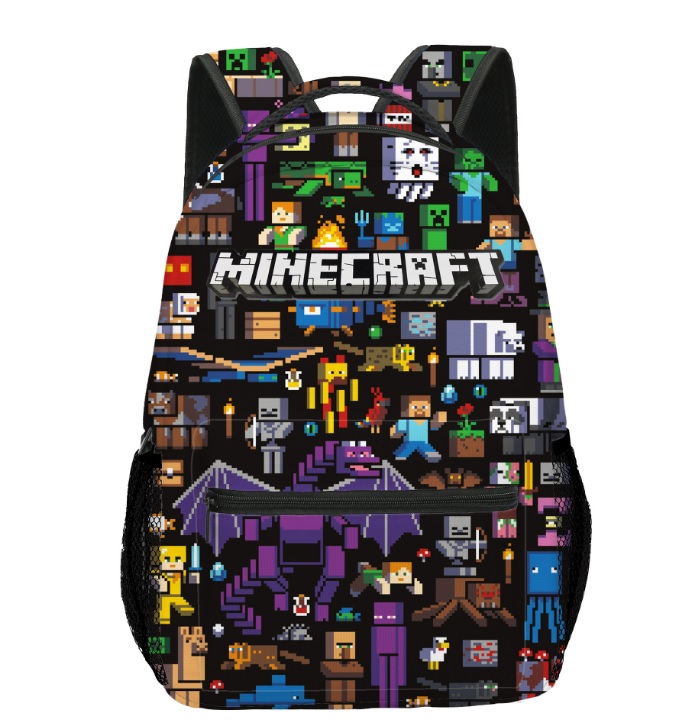 Balo hoạt hình minecraft các nhân vật