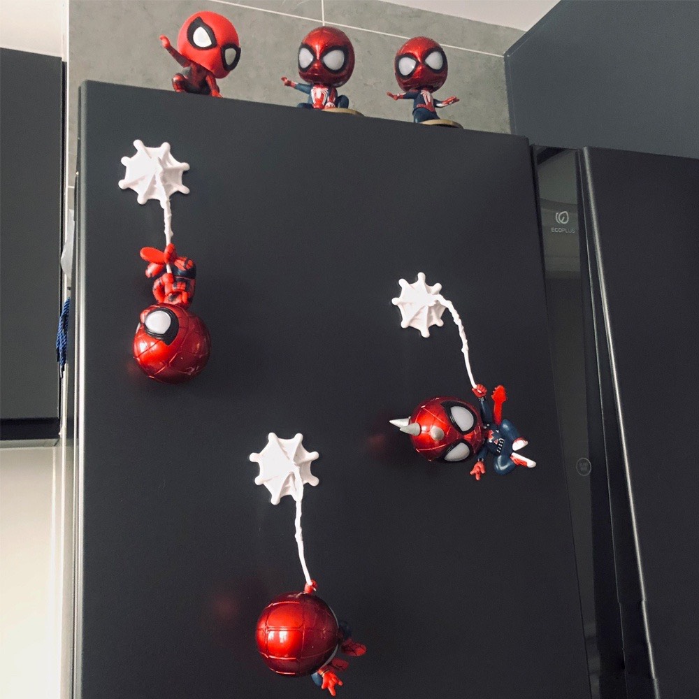 Mô hình Iron Man- Spider Man chibi cực ngộ nghĩnh