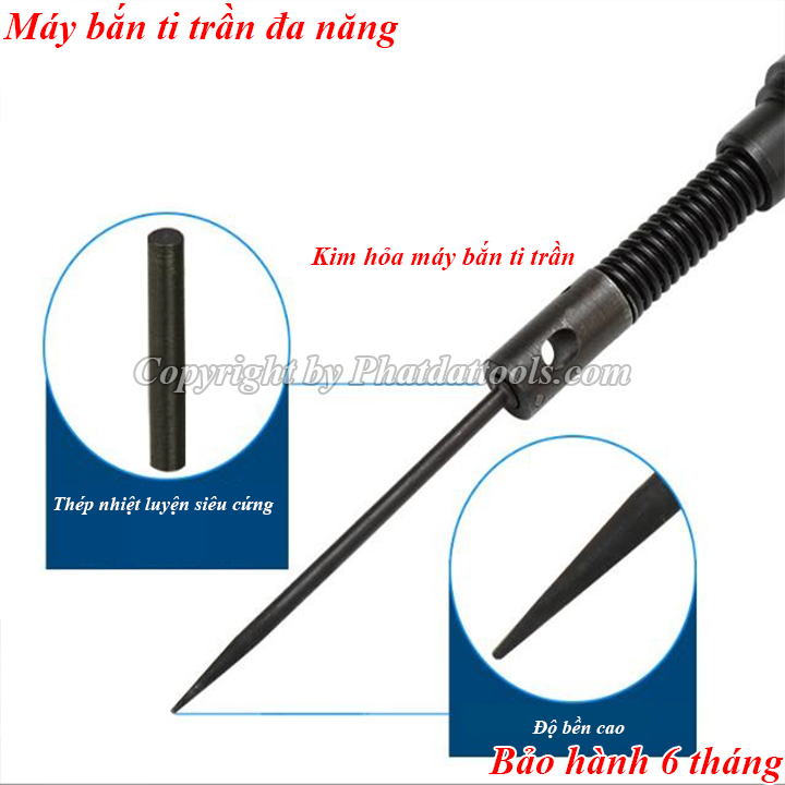 Máy bắn ti trần làm thạch cao,điện nước,điều hòa,báo cháy