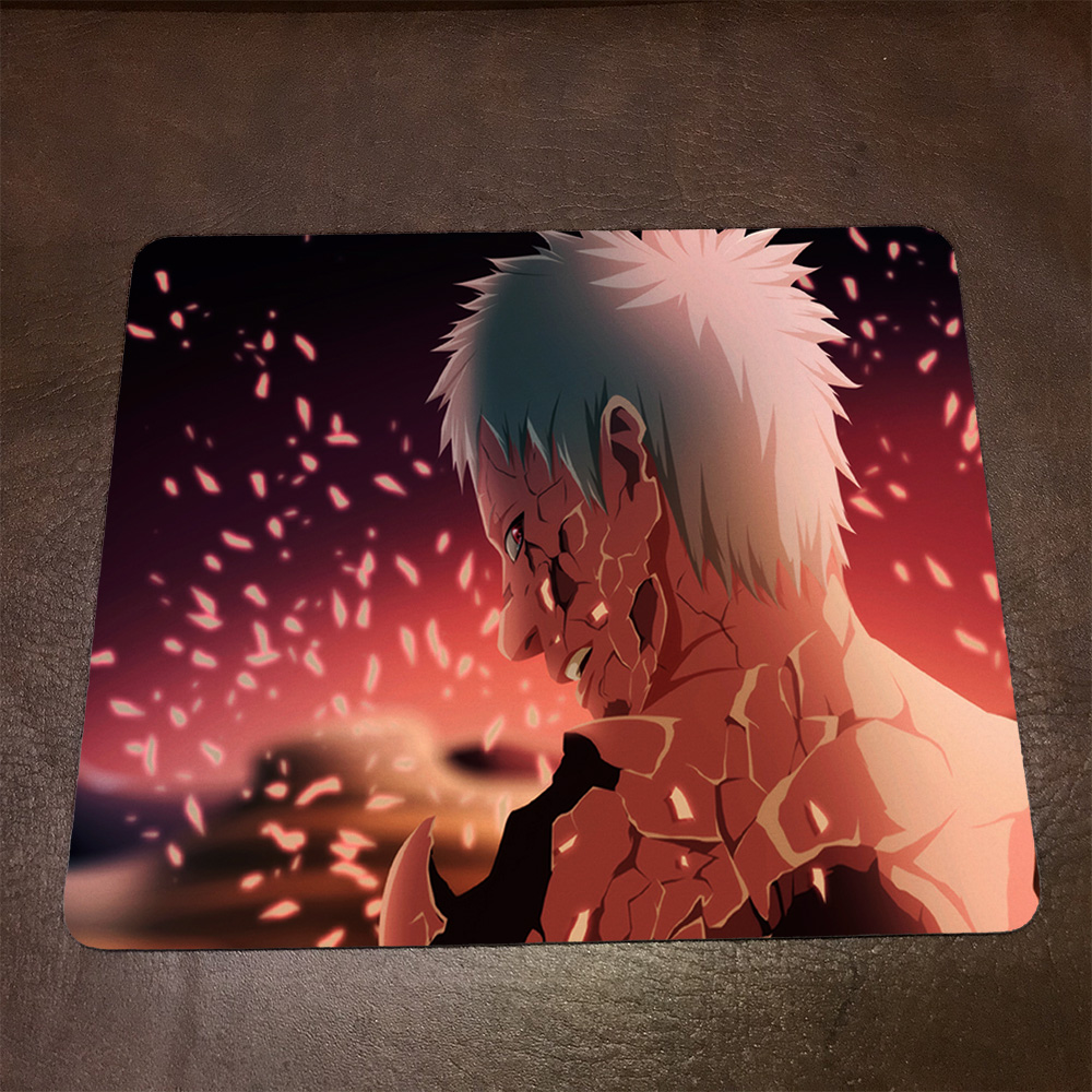 Lót chuột máy tính Anime Naruto Wallpapers 6 Mousepad cao su êm ái. Nhận in theo yêu cầu