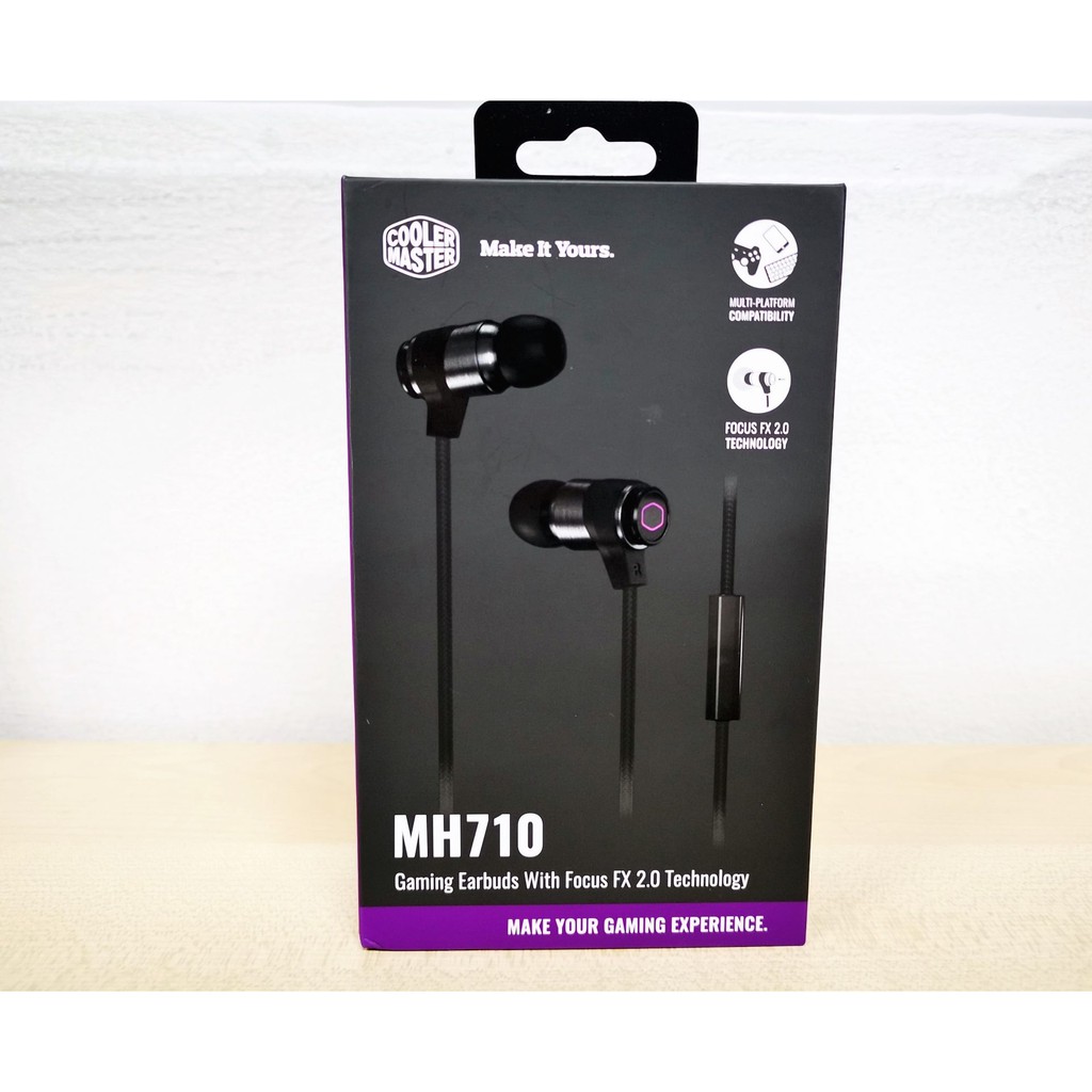 Headset gaming Cooler Master MH710 gaming earbuds - genuine goods