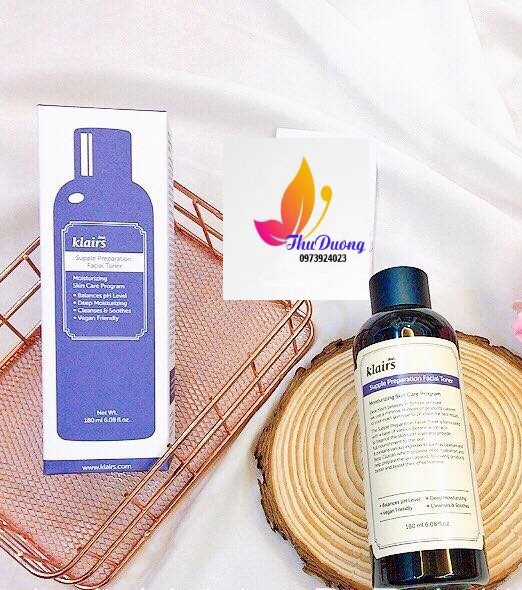 Nước hoa hồng dưỡng ẩm có mùi Klairs Supple Preparation Facial Toner
