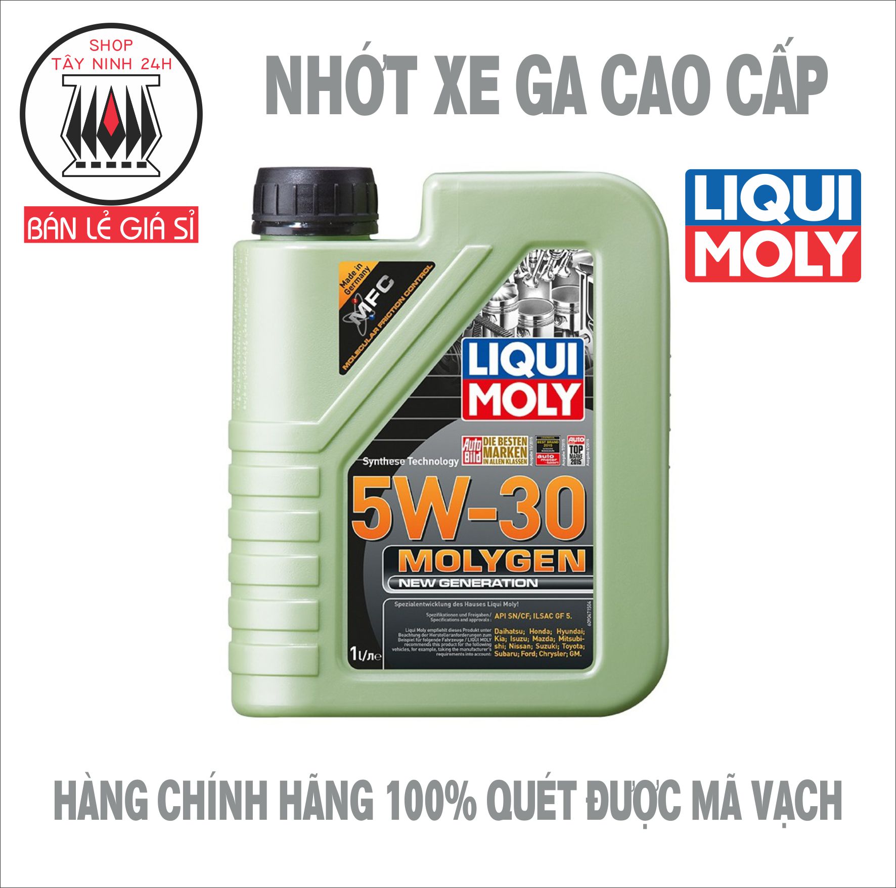 Nhớt tay ga LIQUI MOLYGEN 5W30