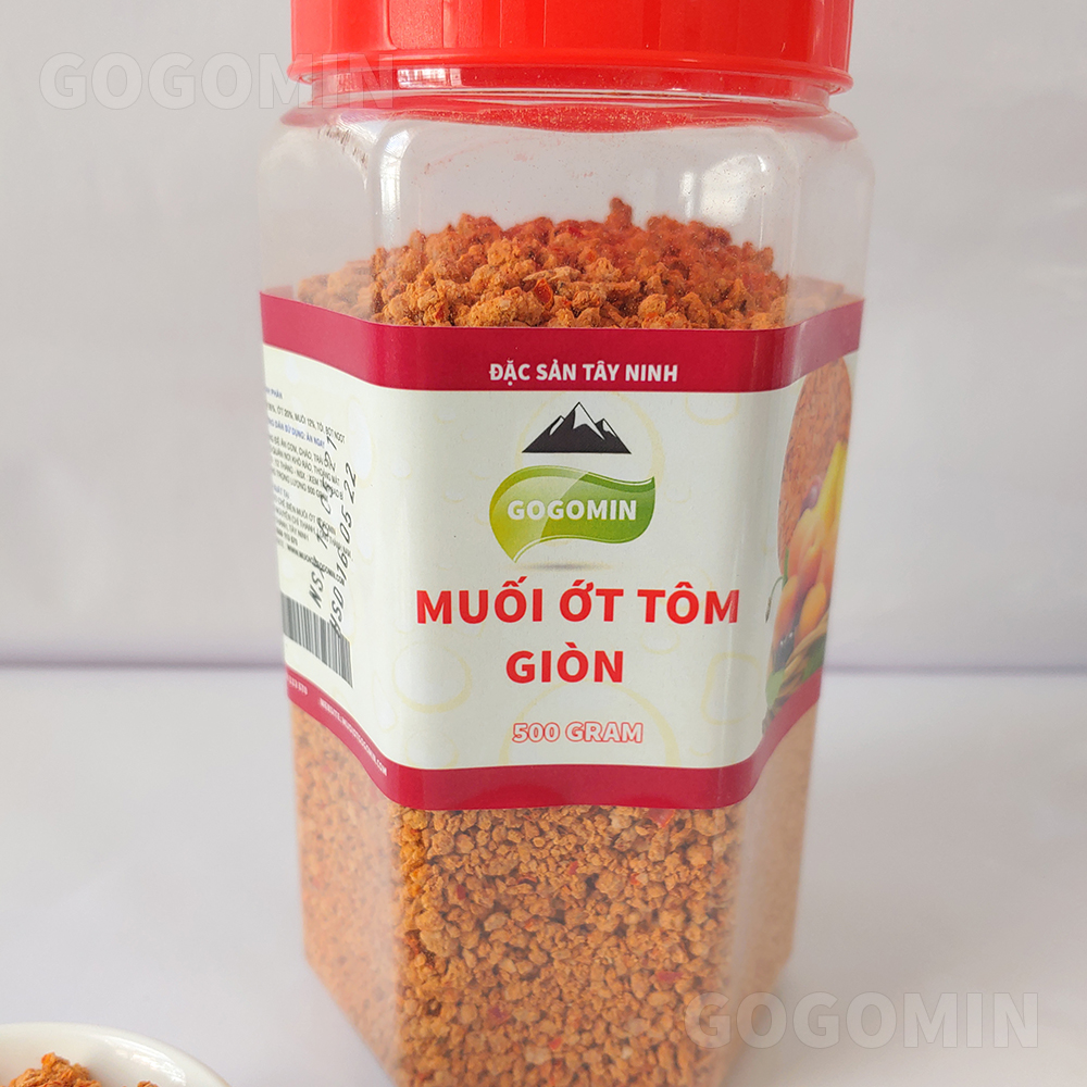 Muối Ớt Tôm Giòn - GoGoMin