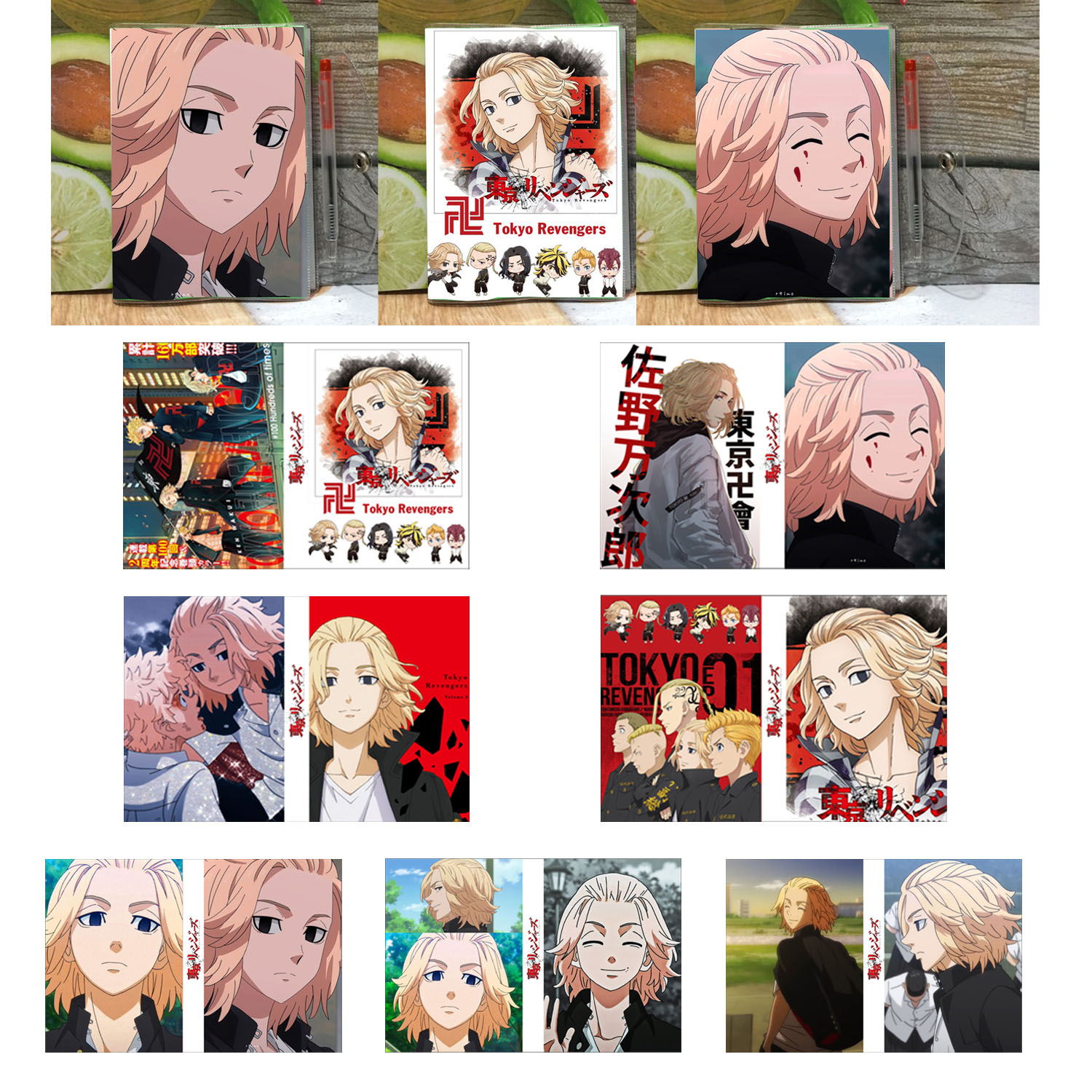 Sổ tay Manjiro Sano-Tokyo Revengers, sổ tặng kèm bút