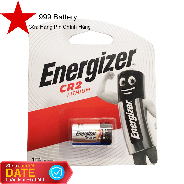 Pin CR2, pin máy ảnh CR2 Energizer Lithium 3V - Vỉ 1 viên