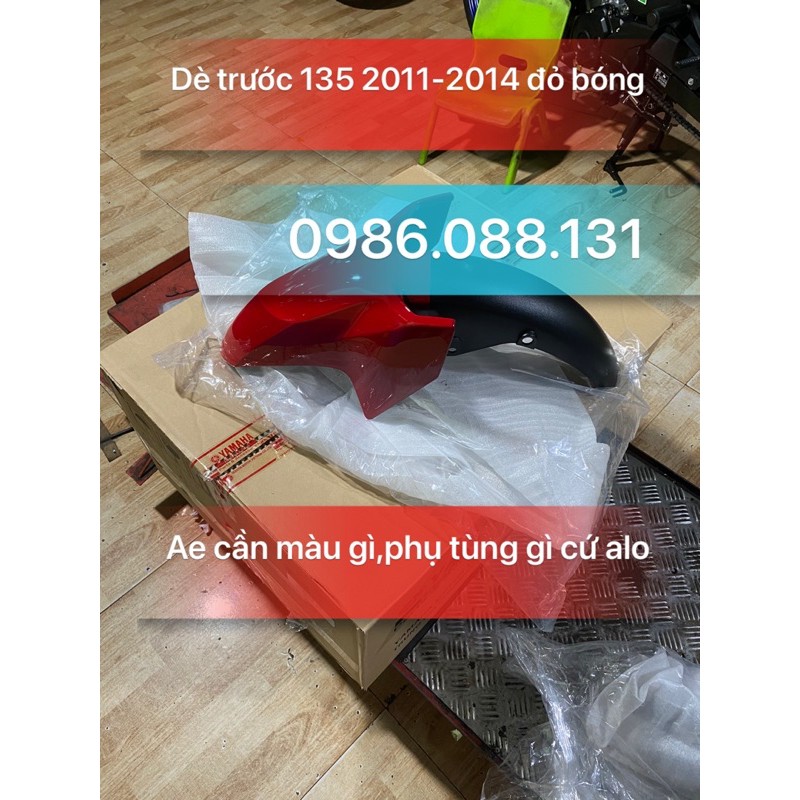 Dè đỏ bóng ex135 2011-2014 zin chính hãng