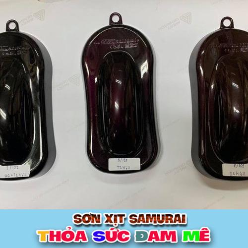 Combo sơn vỏ xe máy màu tím Dream