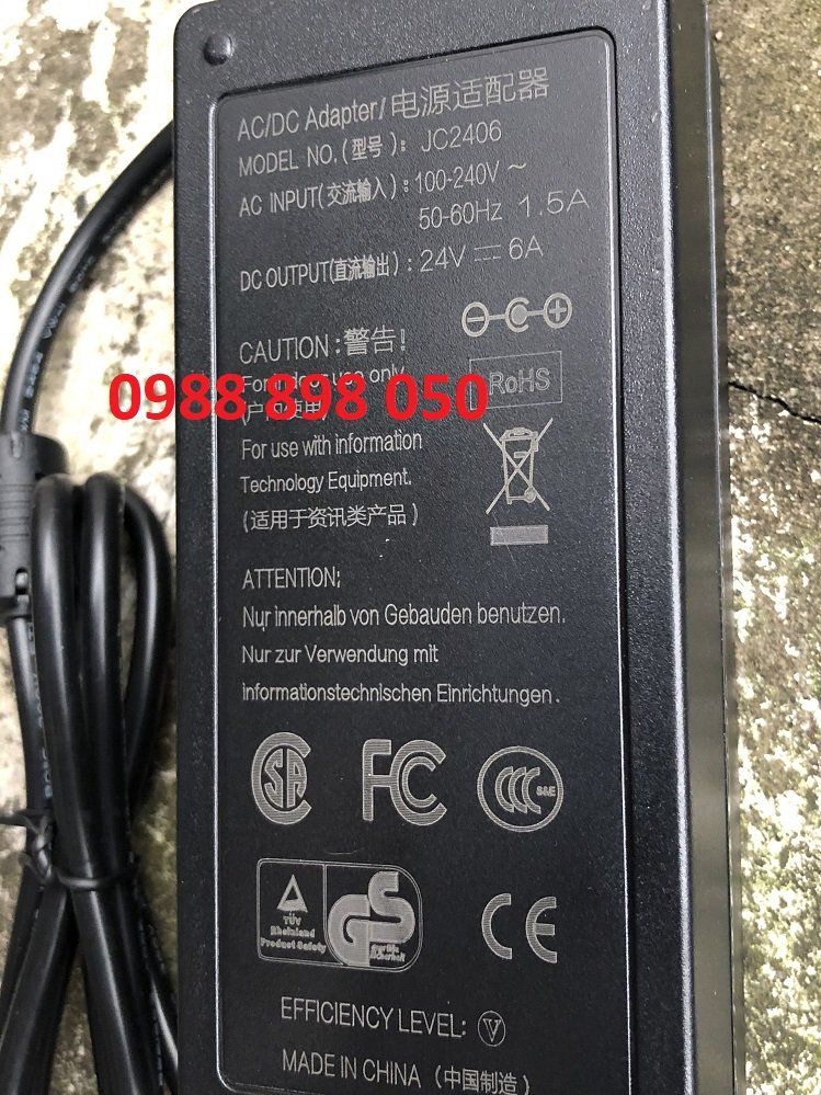 Bộ nguồn AC-DC 24V 6A 144W loại xịn