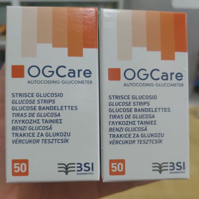 Que thử tiểu đường OGCare 50 que