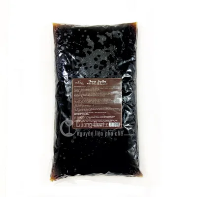 Trân châu 3Q Sea Jelly Caramel (Đen) 2kg