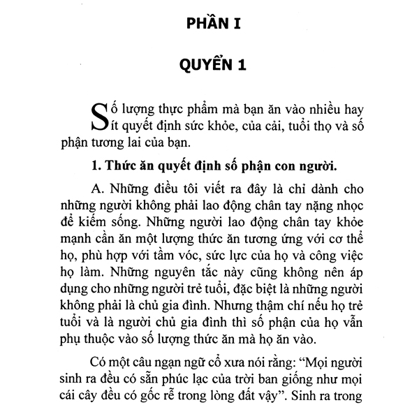 Sác - Thức Ăn Quyết Định Số Phận Của Bạn