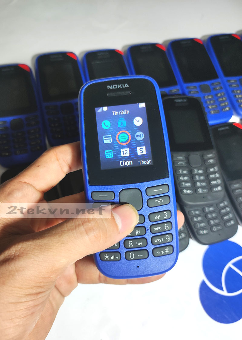 Điện thoại rẻ Nokia 105 (2019) chính hãng 2 sim